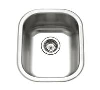 Houzer cs-1407 - 1 Club Series Undermount Medium Bowl bar/Prep Sink by Houzer