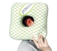 HOVCEH Cuscino Piercing, Cuscino Piercing Orecchio, 29 * 29 * 7cm Piercing Pillow, Cuscino con Buco per Orecchio, Allevia il Dolore all'Orecchio, Adatto a Orecchie Sensibili e Infiammazioni
