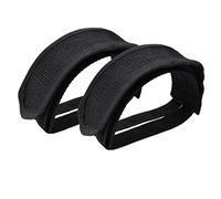 HoveeLuty 2 Pezzi Cinghie per Pedali Bici Cinghie per Pedali Bicicletta Cinghie per Bici Ciclismo Cinghie per Pedali Bici per Bambini Fermapiedi Cinghie Nastro per Bici a Scatto Fisso Nero