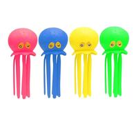 HoveeLuty 4 Pezzi di Giocattoli da Piscina per Bambini Piccoli, Palline d'Acqua a Forma di Polpo, Giocattoli Antistress sensoriali per Bambini, Tavolo da Spiaggia con Acqua, da Piscina per Bambi