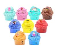 HoveeLuty 9 Pezzi/Set Giocattoli da spremere, Giocattoli profumati Morbidi e Non appiccicosi per l'ansia del Gelato con Effetto di Crescita lenta per Regali di Compleanno, bomboniere per Feste