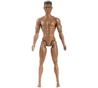 HoveeLuty Action figure in scala 1/6, corpo maschile muscoloso, snodabile e multi-articolato, con testa per esposizione, collezione di bambole, corpo marrone per action figure, personalizzate