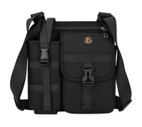 HoveeLuty Borsa con Tasca per Bottiglia d'Acqua, Borsa a Tracolla Impermeabile con portaborraccia, da Allenamento di capacità per Escursionismo, Campeggio, Pesca, a Tracolla, Sport