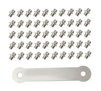 HoveeLuty Bulloni per Pedali Bici, Viti M4 in Acciaio Inox Antiscivolo, bulloni per Pedali Bici da Strada, 51 Pezzi, perni fissi per in Acciaio Inox, perni per, per peda