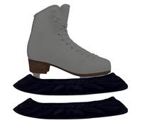 HoveeLuty Coprilama per Pattini da Ghiaccio, 1 Paio, Protezioni Nere per Pattini da Ghiaccio, assorbenti per da, Protezione Morbida ed Elastica per da, per da hock