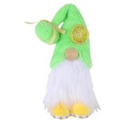 HoveeLuty Lenmon Estate in peluche per vassoi a piani, mensole, tavolini, davanzali, caminetti. Nani Giardino Natale Verde Chiaro. Decorazioni per la mia