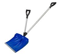 HoveeLuty Pala da Neve per impieghi gravosi, Lunga 53 Pollici, con Maniglia di Supporto per Auto, vialetto, Garage, Campeggio, Blu, Pala da Neve per impieghi gravosi, da per Auto, Pale da