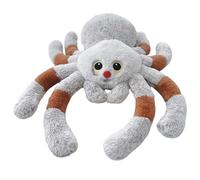 HoveeLuty Peluche Ragno dal Naso Rosso, Adorabile e Morbido Cuscino a Forma di Ragno, Peluche di Halloween per Divano, Decorazioni di Halloween, Regali, di