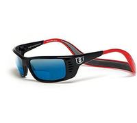 Hoven Meal Ticket CliC Magnetico Polarizzati Sole Nero Rosso/Blu Specchio + 1.00