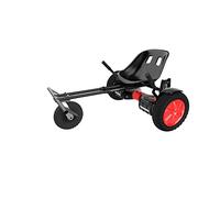 Hover-1 Beast Buggy Hoverboard Attachment | Compatible with Most 10" Electric Hoverboards, Hand-Operated Rear Wheel Control, Adjustable Frame & Straps, Easy Assembly & Install Hoverboard Go Kart