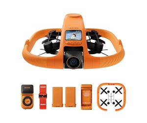 HOVERAir AQUA Telecamera Volante, Drone Impermeabile IP67, Fly More Combo | Fotocamera Seguimi per sport acquatici, 34 mph, slow motion 4K 100 fps HDR, 10+ modalità di volo e controllo manuale