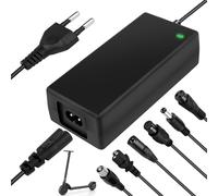 Hoverboard - Cavo di ricarica per scooter elettrico, 42 V, 2 A, con 6 porte per scooter elettrico, alimentatore di rete da 36 V, per Balance Hoverboard, scooter elettrico, spina EU