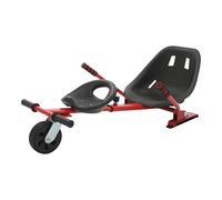 Hoverboard, Hoverboard con sedile regolabile, doppia persona, bilanciatore regolabile per 6,5-10 pollici, accessorio universale Gokart per bambini e adulti (rosso)