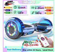 Hoverboard RCB, Hoverboard a due ruote da 6.5 pollici con altoparlante Bluetooth con luce a LED, regalo Hoverboard per bambini e adulti