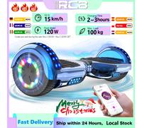 Hoverboard RCB, Hoverboard a due ruote da 6.5 pollici con altoparlante Bluetooth con luce a LED, regalo Hoverboard per bambini e adulti