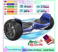 Hoverboard RCB Hoverboard da 8,5" per tutti i terreni, controllo APP, Bluetooth LED integrato con potente motore, skateboard elettrico