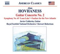 Alan Hovhaness Guitar Concerto No. 2 (Robertson, Rsno, Calderon) (CD) Album