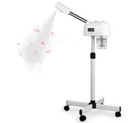 Hovinke Vaporizzatore facciale professionale con vapore facciale a vapore ionico con ozono ionico su ruote per uso domestico e spa salone di pulizia della pelle