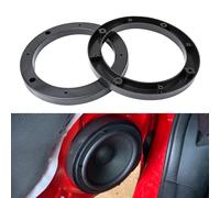 Hovom 2 distanziatori per altoparlanti per auto, anelli distanziatori in plastica da 16,5 cm, per altoparlanti della portiera dell'auto, adattatori distanziatori rotondi per altoparlanti subwoofer
