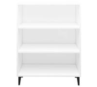 Hovothy Credenza Salotto 69,5x32,5x90cm Mobiletto Arredo Cucina Buffet Ingresso Sala Mobile Dispensa Cucina Armadio da Cucina Mobile Basso Soggiorno Armadietto Multiuso Bianco