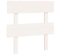 Hovothy Testiera in legno per letto o camera degli ospiti, eccellente supporto per la schiena, design alla moda, si adatta a ogni camera da letto, colore bianco, 93,5 x 3 x 81 cm