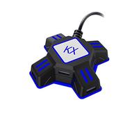 HOVTOIL Adattatore controller USB Game Controller Converter Tastiera Mouse Adattatore per Switch/Xbox/PS4/PS3 ad alte prestazioni facile da usare nero