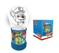 HOVUK Paw Patrol Lampada Proiettore di Luce Notturna per Bambini 12 cm| Lampada di proiezione a LED a batteria | Lampada notturna di Natale per la camera dei bambini 3+Y