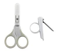 HOVUK® Set di tagliaunghie per manicure per bambini con supporto ad anello Copertura per forbici di sicurezza 0+ mesi Set di tagliaunghie per kit da viaggio per bambini