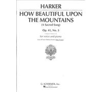 How Beautiful Upon the Mountains - Vocal Solo - High Key of C#minor - Sheet Music