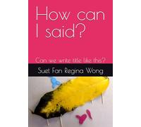 How can I said?: Can we write title like this?