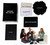 How Deep Will You Go? Board Games for Adults 99 Question and Challenge Cards for Deepen Connection Fun for Parties