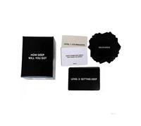How Deep Will You Go? Questions Card Game, Deep Conversation Cards Game