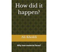 How did it happen?: Why lose material faces?