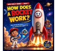 How Does a Rocket Work? Kids Book: A Fun, Colorful Picture Book About Space and Rockets for Curious Kids Ages 4-8