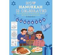 How Hanukkah Is Celebrated: Educational colouring book with activities
