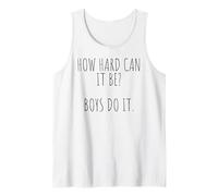 How Hard Can It Be? Boys Do It Canotta