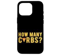 How Many Carbs Monitor del peso della dieta Custodia per iPhone 16 Pro