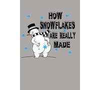 How Snowflakes Are Made: Lined Writing Notebook / Journal, 150 pages