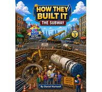 How They Built It: The Subway Coloring Book for Kids, Teens & Adults