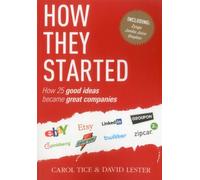 How They Started: How 25 Good Ideas Became Great Companies