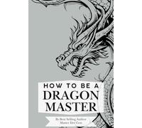 How To Be A Dragon Master: Gray Fake Book Cover 6x9" Notebook / Journal: Blank, Lined, 100 Pages