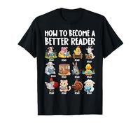 How to Become a Better Reader Birds Back to School Maglietta