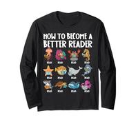 How to Become a Better Reader Creatures Back to School Maglia a Manica