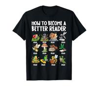 How to Become a Better Reader Insects Back to School Maglietta