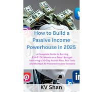 How to Build a Passive Income Powerhouse in 2025: A Complete Guide to Earning $1K-$10K/Month on a Smart Budget - Featuring 30-Day Action Plan, ROI Tools & the Best AI-Powered Inco
