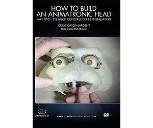 How to Build an Animatronic Head Part 2 - Eye Mechanism Construction & Installation