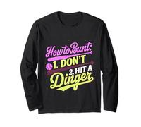 How To Bunt Don't Hit A Dinger Allenamento di Baseball |- Maglia a Manica