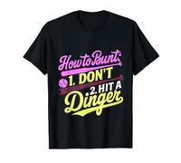 How To Bunt Don't Hit A Dinger Allenamento di baseball |---- Maglietta