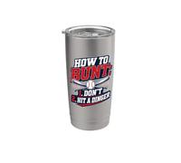 How To Bunt, Hit a Dinger Funny Baseball Player Home Run Fun Bicchiere termico in acciaio inox doppia parete