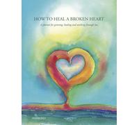 How To Cura A Rotto Cuore Giornale Per Healing Notebook Linee BLUE ANGEL Nuovo